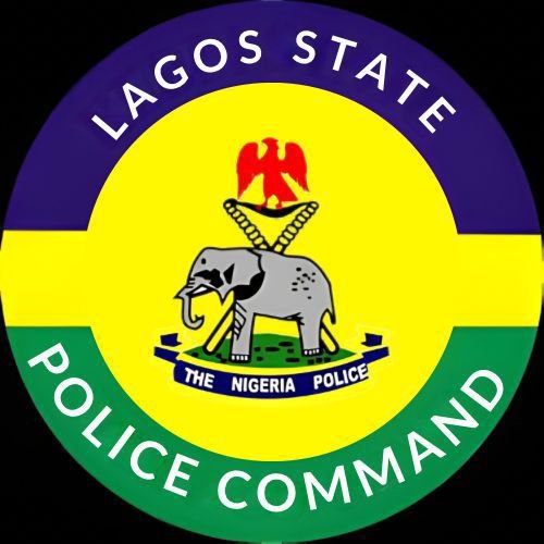 Lagos police officers providing security around a school in Lagos amid safety concerns.