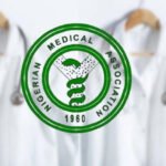 Nigerian doctors during a healthcare advocacy event in Lagos.