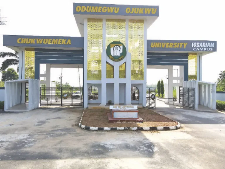 Chukwuemeka Odumegwu Ojukwu University campus in Anambra State.