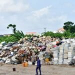 Lagos officials launch a task force against illegal waste dumping.