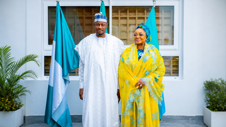 Governor Dikko Radda receives World Bank officials in Abuja.