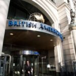British American Tobacco headquarters after announcing job cuts.