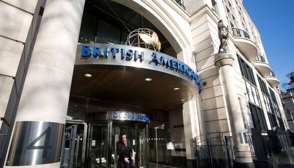 British American Tobacco headquarters after announcing job cuts.
