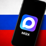 Smartphone displaying the Max application after its removal from Apple's App Store.