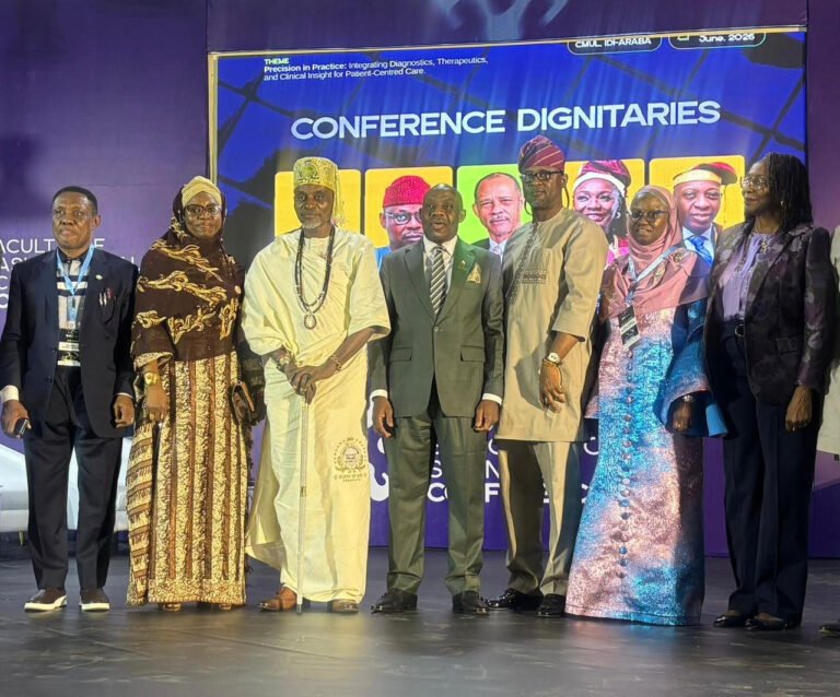 Education Minister Maruf Alausa addresses a medical conference at UNILAG.