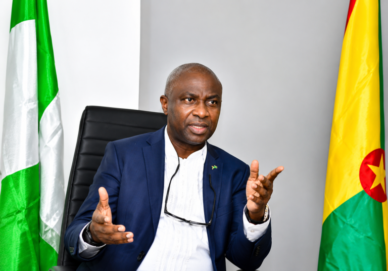 Grenada’s Consul to Nigeria, Ambassador Abidemi Sonoiki Photo credit: Africa Health Report/Korede Abdullah