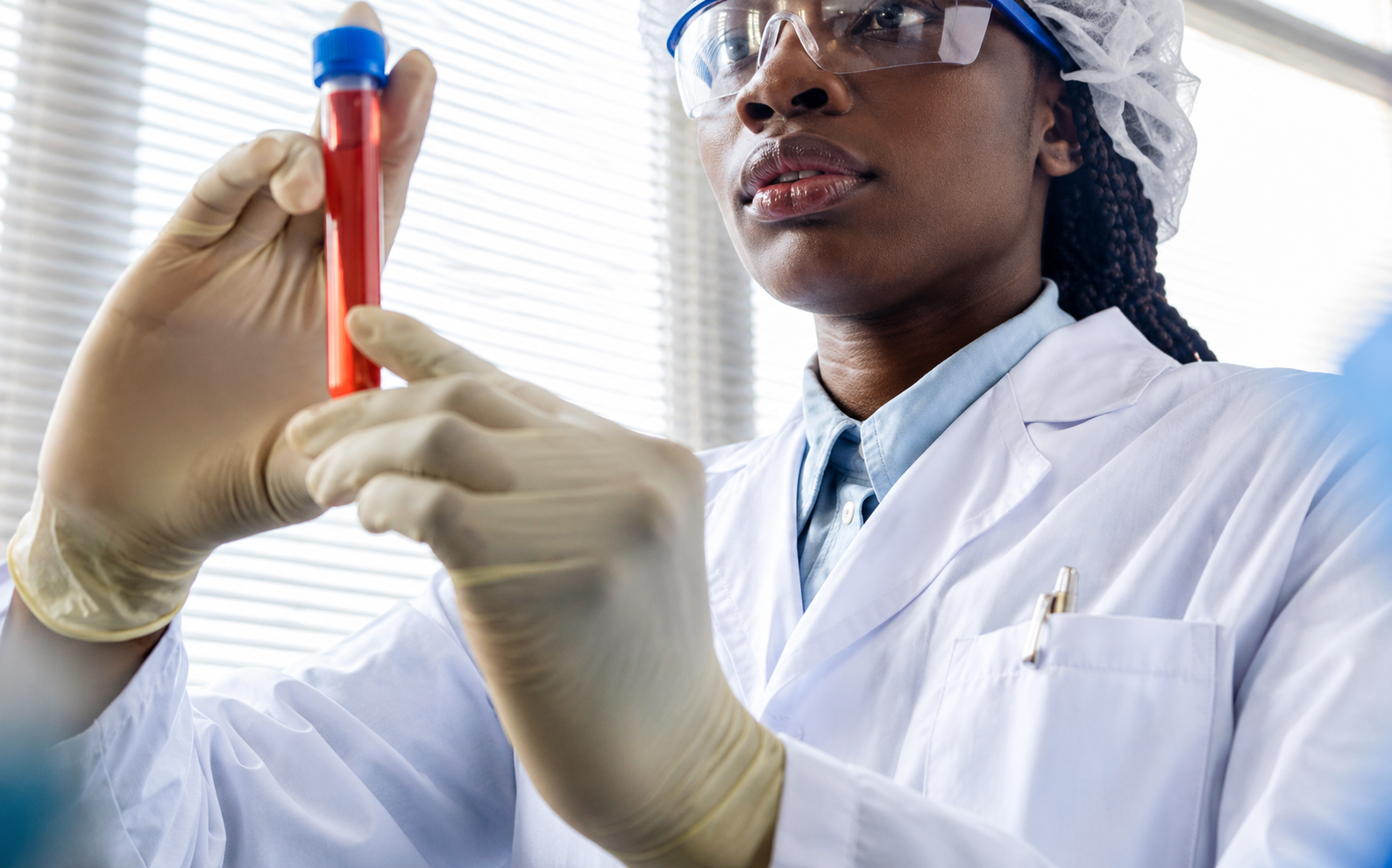 Health professionals conducting genotype screening and counselling for intending couples.
