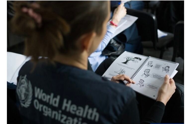 WHO launches a psychological self-help guide to expand global access to mental health services.