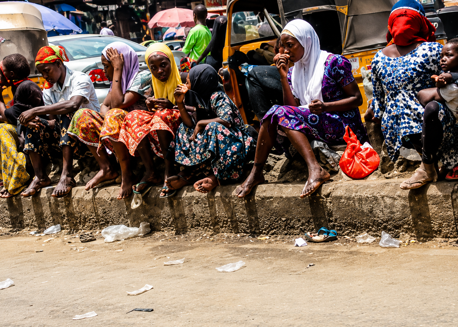 Lagos officials conduct enforcement operations against street begging and homelessness.