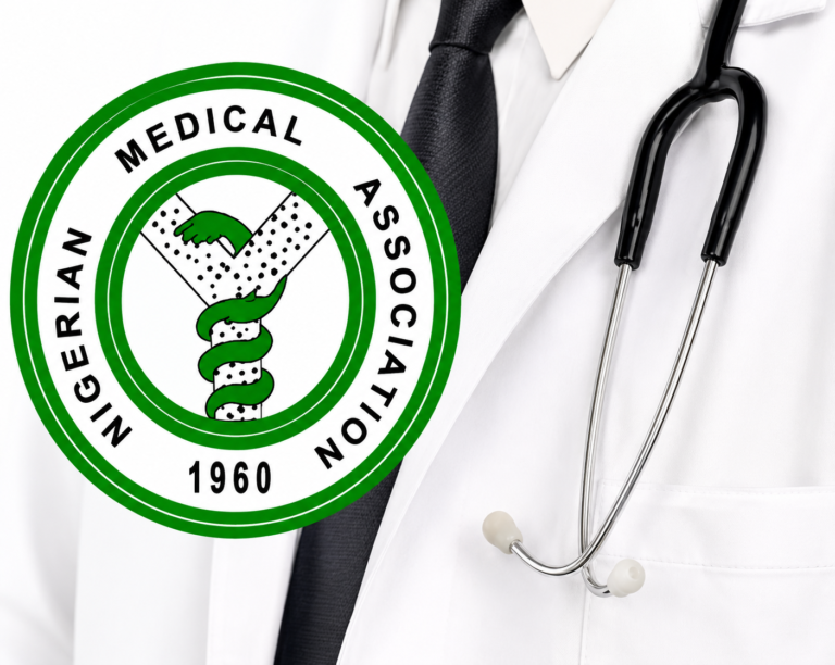 Medical professionals celebrate the release of abducted orthopaedic surgeon Dr Uche Aguocha.
