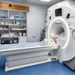 NNPC Foundation officials unveiling a 1.5 Tesla MRI machine at National Orthopaedic Hospital Dala in Kano.