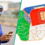 Nigerian customer replacing a SIM card linked to bank accounts.