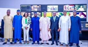 Officials launch Nigeria’s Digital Switch Over programme in Abuja.
