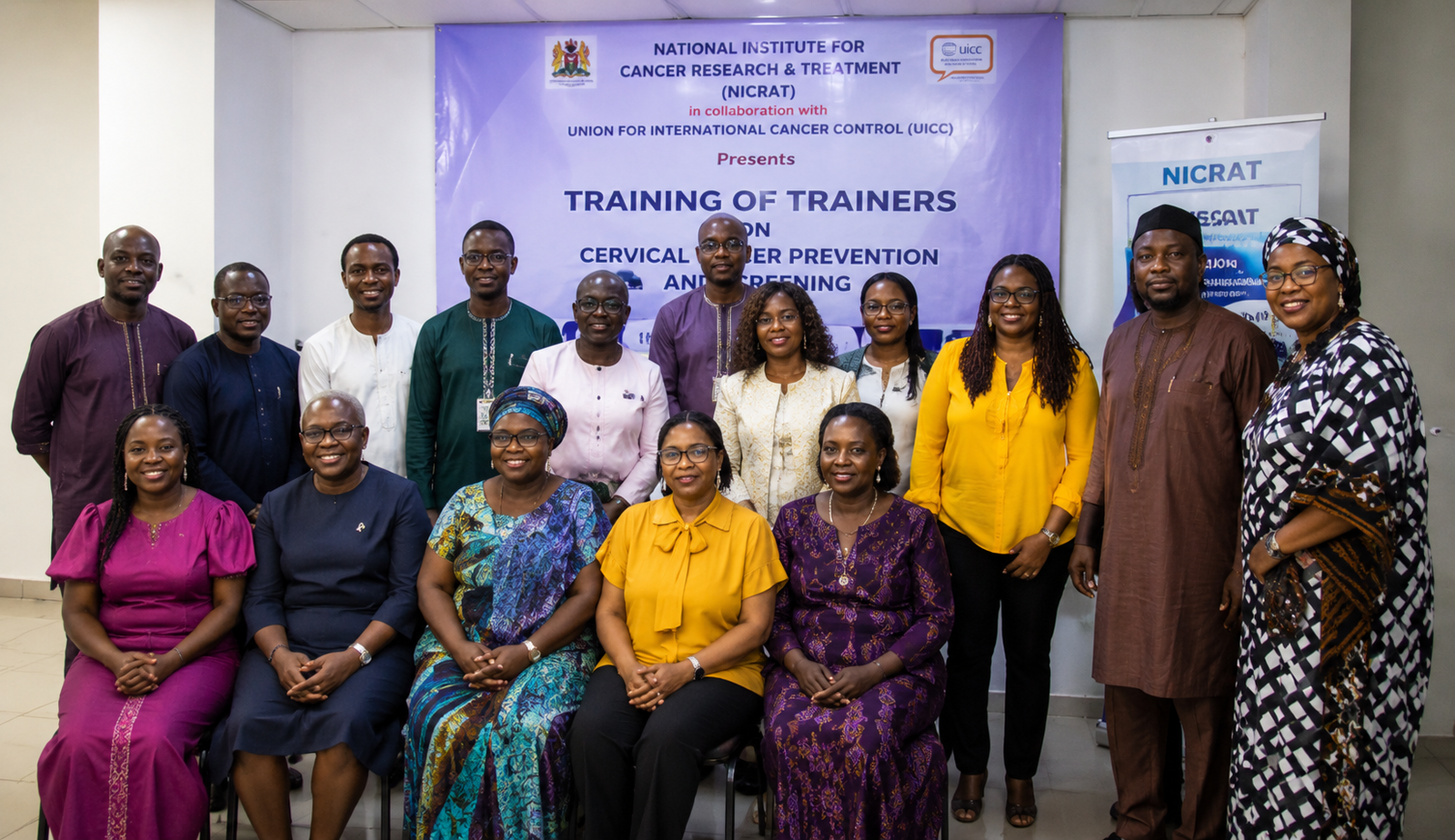 Participants attending safeguarding and sexual abuse prevention training organised by FCDO and WRAHP in Abuja.