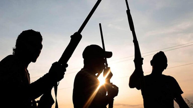 Security operatives searching for students abducted by bandits in Zamfara State.