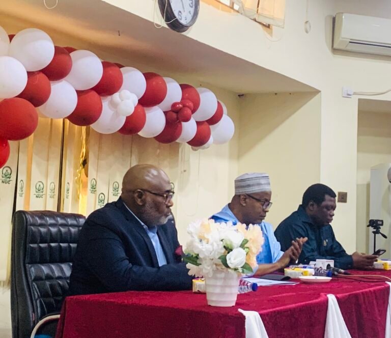 Officials during the approval ceremony for Taraba's climate-focused university.