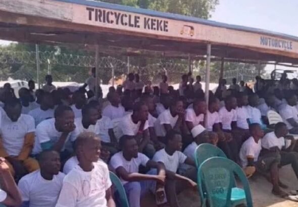 Repentant terrorists having training and orientation in Borno State