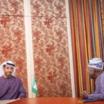 President Bola Tinubu meets UAE Foreign Affairs Minister in Abuja.