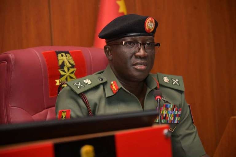 Chief of Army Staff, Lt-Gen Waidi Shaibu
