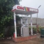 Motorists queue at a compressed natural gas filling station in Abuja following supply disruption caused by maintenance in Ajaokuta.