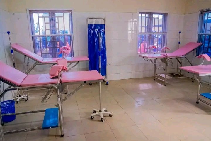 Governor Dikko Umaru Radda commissions the newly completed Dandume General Hospital in Katsina State.