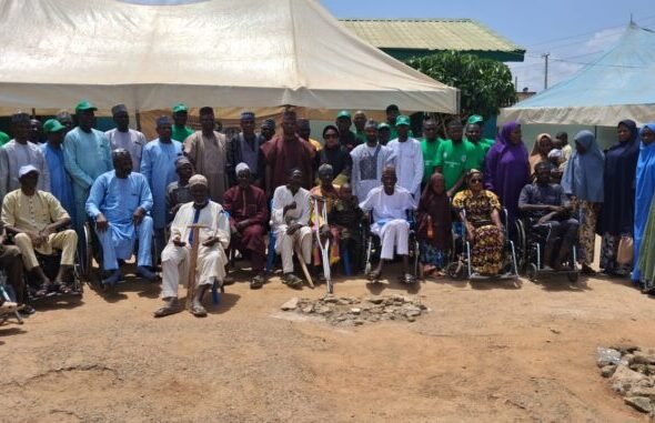 Officials launch rehabilitation services at Doya Primary Healthcare Centre in Bauchi State.