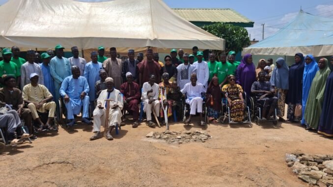 Officials launch rehabilitation services at Doya Primary Healthcare Centre in Bauchi State.