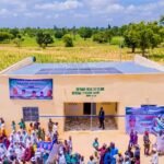 Governor Dikko Umaru Radda commissioning the Remawa Health Clinic in Katsina State.