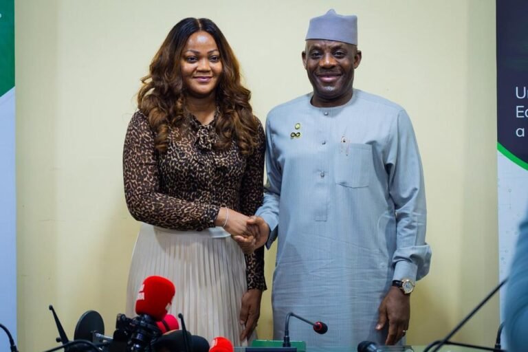 Education Minister Maruf Alausa meets NIMC officials to strengthen Nigeria's digital identity system.