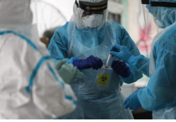Health workers respond to a Bundibugyo virus outbreak in Central Africa.