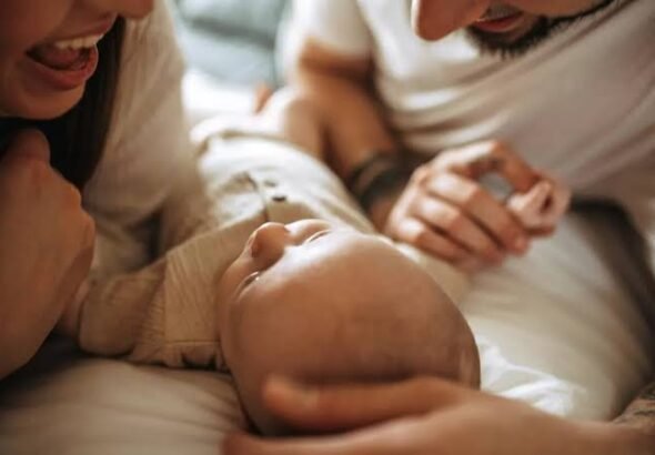 Parents with a newborn benefit from France's new paid parental leave policy.