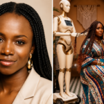 Nigerian-American engineer Yinka Ogunbiyi presents HaloBraid, the world's first patent-pending hair braiding robot.