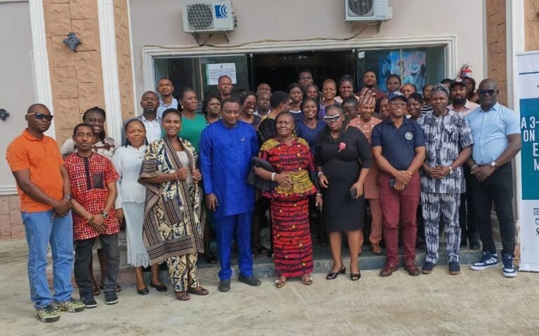 Health workers participate in disease outbreak response training in Ekiti State.