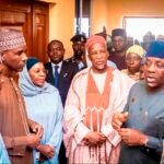 Education Minister Maruf Tunji Alausa presenting appointment letters to newly recruited teachers in Kano.