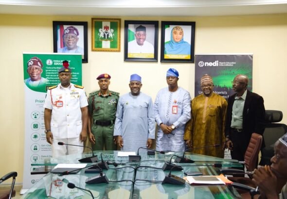 Education Minister Maruf Alausa inaugurates the Technical Working Group for the Armed Forces College of Medicine and Health Sciences.