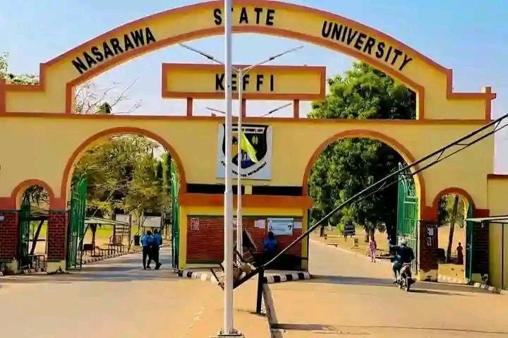 ASUU Nasarawa State University members during an industrial action