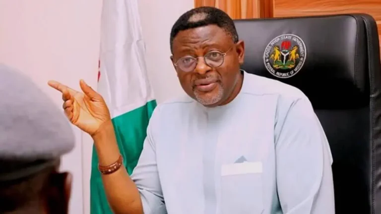 Governor Bassey Otu announcing approval of the NIFOR research complex in Cross River State.