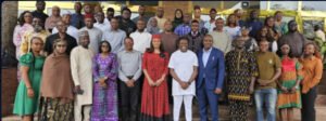 Health insurance officials during a WHO-supported health financing training in Nigeria