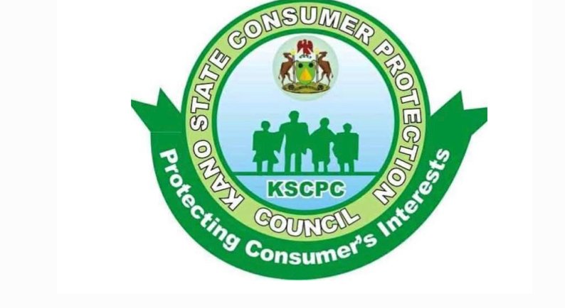Officials receiving expired and damaged products removed from a Kano supermarket.