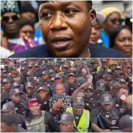 Sunday Igboho Launches Iru Ekun Security Network as 15,000 Volunteers Enlist