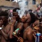 Teenager interviewed by Africa Health Report discussing underage alcohol consumption in Abuja.