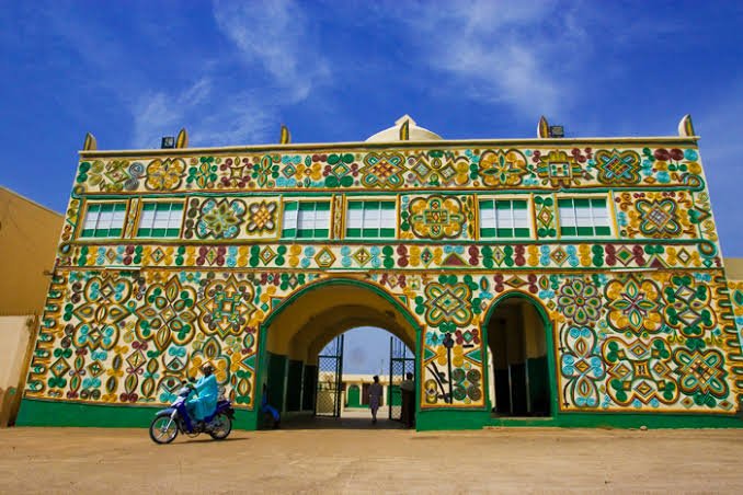 Traditional palace in Nigeria.