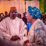 Dr. Iziaq Adekunle Salako, and the First Lady of Nigeria, Senator Remi Tinubu at the flag-off of the programme on Monday