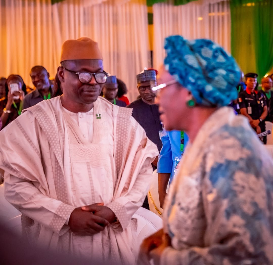Dr. Iziaq Adekunle Salako, and the First Lady of Nigeria, Senator Remi Tinubu at the flag-off of the programme on Monday