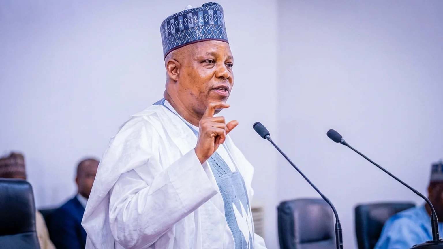 Vice President Kashim Shettima at the Nigeria-Italy global education financing event at UNGA81.