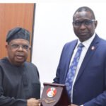 EFCC Chairman Ola Olukoyede meets Power Minister Joseph Tegbe