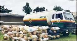 NDLEA Seizes 2.1 Tonnes of Cannabis Hidden in Fuel Tanker,