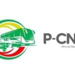 Lagos CNG buses during a public transport handover ceremony