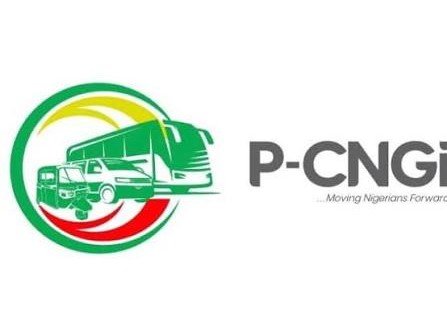Lagos CNG buses during a public transport handover ceremony