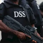 Security personnel during an operation linked to the abduction of prospective NYSC members in Imo State.